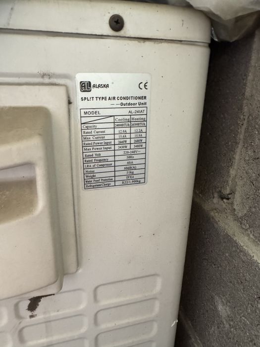 Продается Кондиционер Аляска
