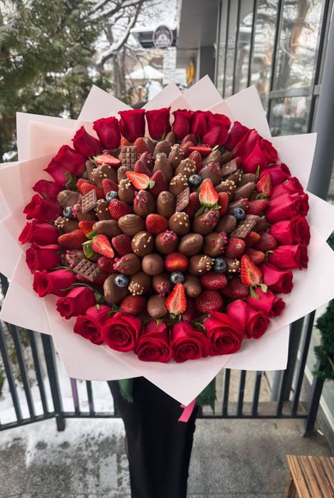 Цветы букеты розы