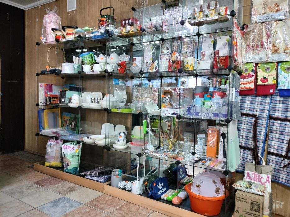 Витрины стекляные разборные