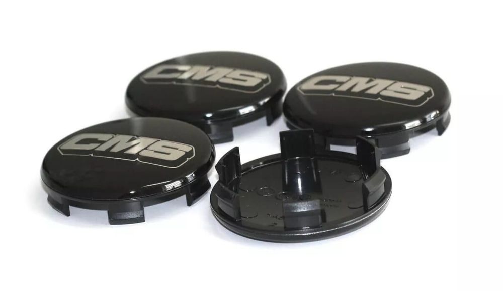 Capace jante CMS - 60 mm 
diametru 60 mm la emblema 
Originale CMS Made in Germany