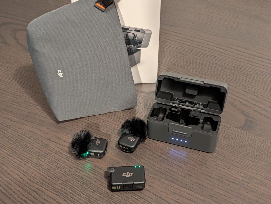 Set de  Microfoane Wireless pentru iPhone DJI Mic Mini 

Acesta este p