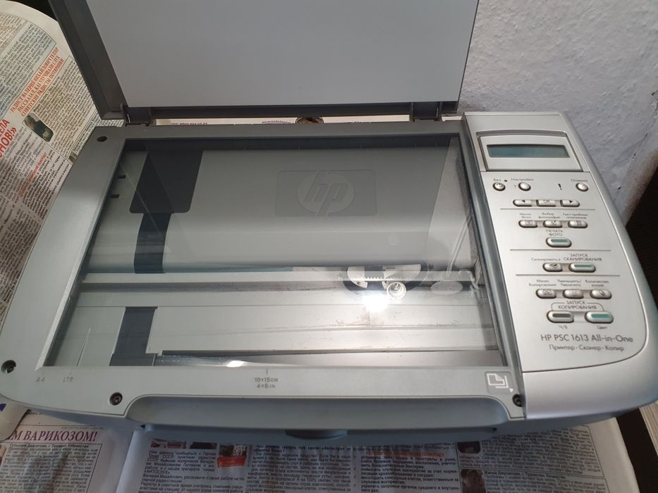 Принтер HP PSC 1613
Нет шнура. Нет возможности провер