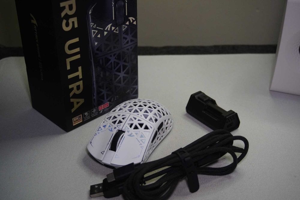 ATTACK SHARK R5 ultra белая