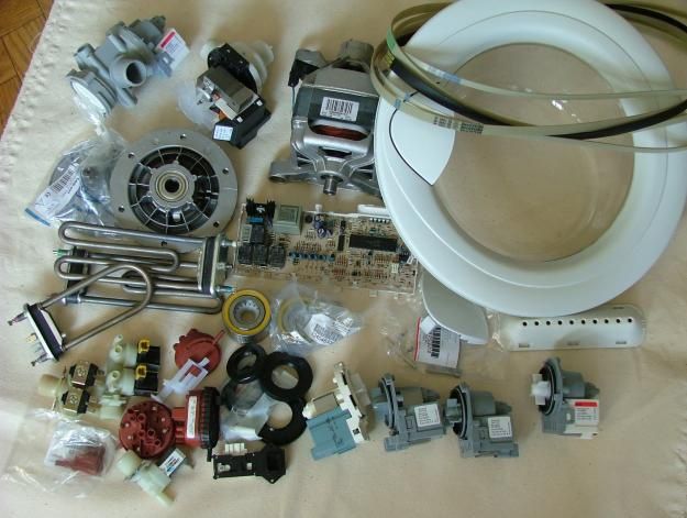 Запчасти для стиральных машин.