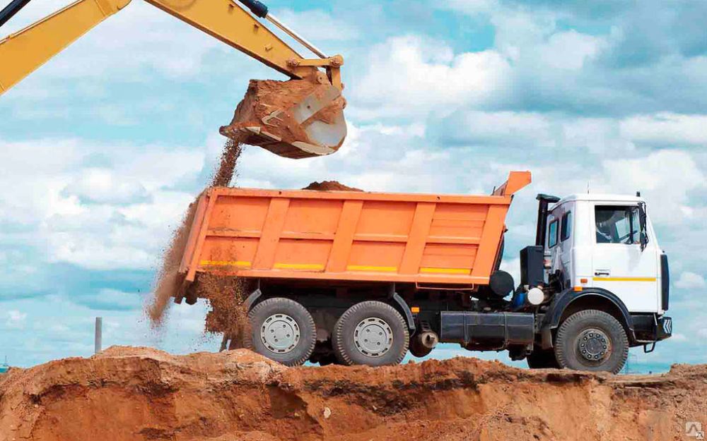 Самосвал доставка   Песка грунт