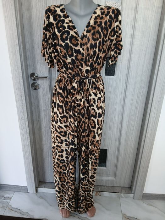 Salopetă print animal  XL