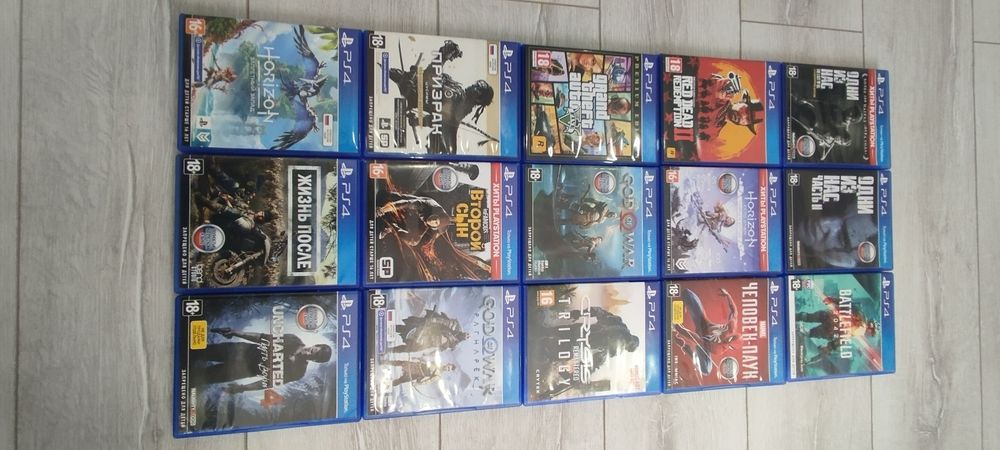 Диски для Sony PlayStation 4