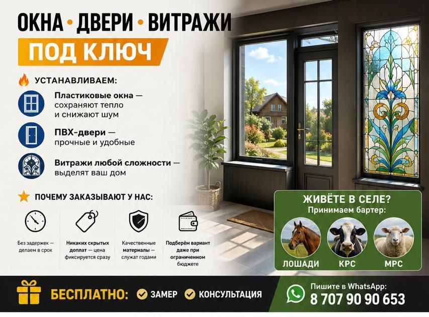 Окна Двери Балконы