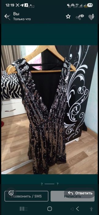 Шикарное новогоднее вечернее платье