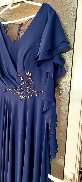Rochie de seara bleu marin/ albastru