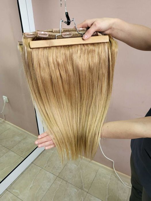 100% естествена индийска коса