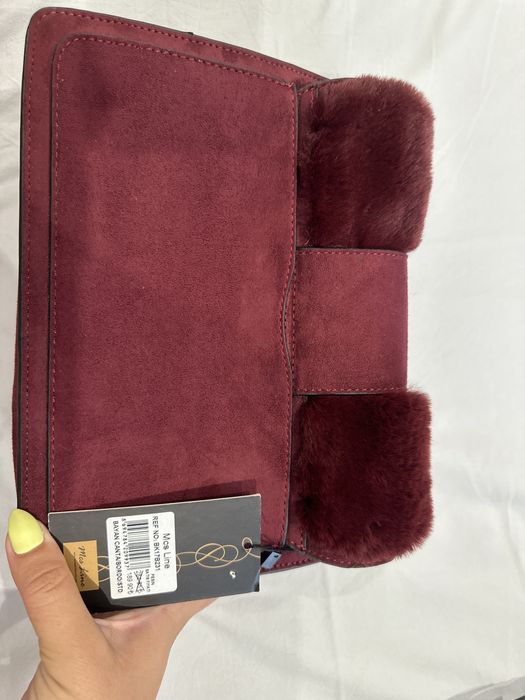 Дамски чанти  в цвят ,,хромово зелено” и ,,перлено рубиненочервено”