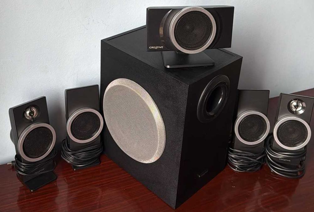 Boxe Creative T1600, sistem 5+1