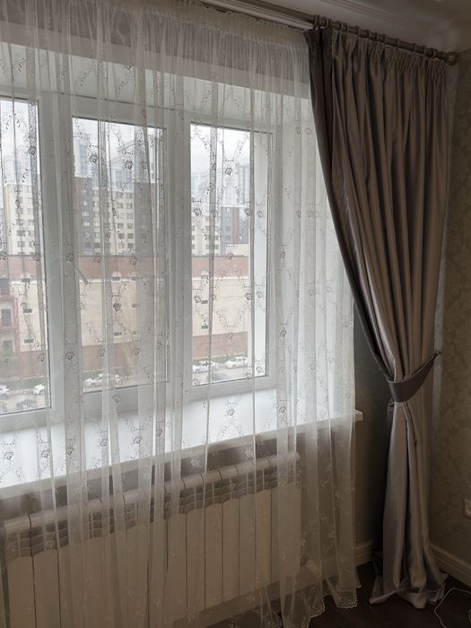 Продам шторы и тюль