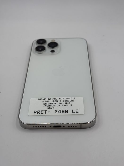 Iphone 13 Pro Max 128GB 100% Grad A Garantie 24 Luni - iphonezone.ro
