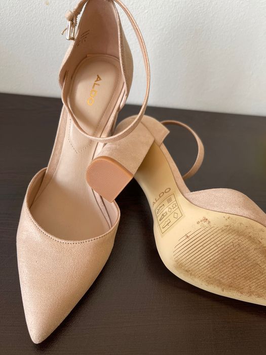Pantofi toc 10,5cm, Nude, PIELE, Aldo