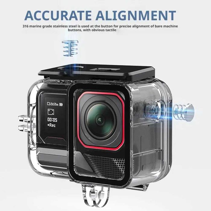 Carcasa subacvatica waterproof camere actiune Insta360 ACE Pro / Pro 2
