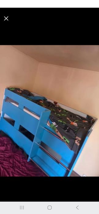 Vând pat copii etajat