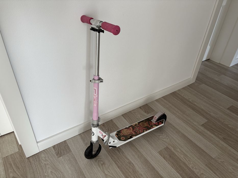 Trotinetă OXELO copii - fete- roz -achizitie DECATHLON