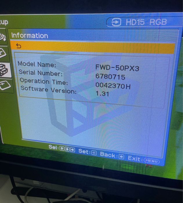 Телевизор SONY FWD-50PX3