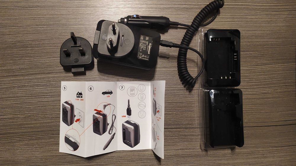 Зарядно устройство за Nikon, пълен комплект, без опаковка.