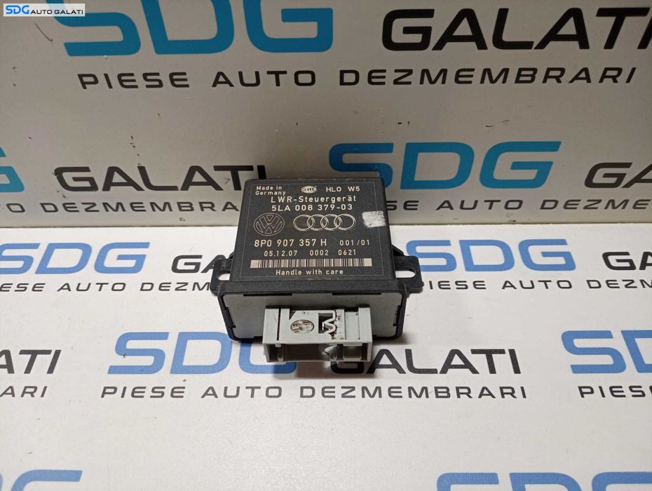 Unitate Modul Calculator Lumini Audi A6 C6 4F 2004 - 2011 Cod 8P0907357H 5LA008379-03 [M4365]