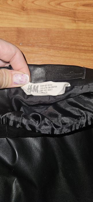 Fusta de piele H&M fete