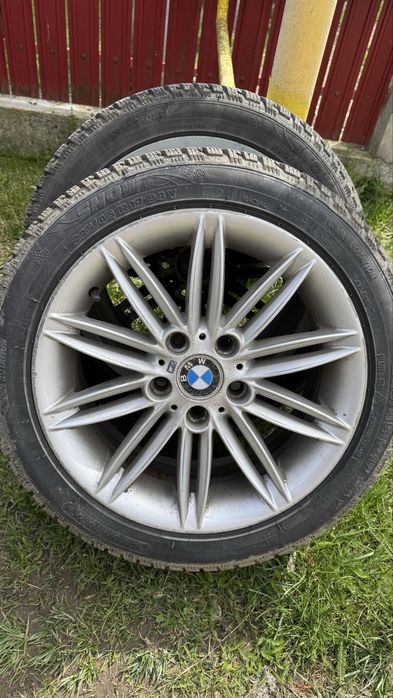 Jante aliaj M  R17 BMW e90/e91/e92 cu anvelope de iarna