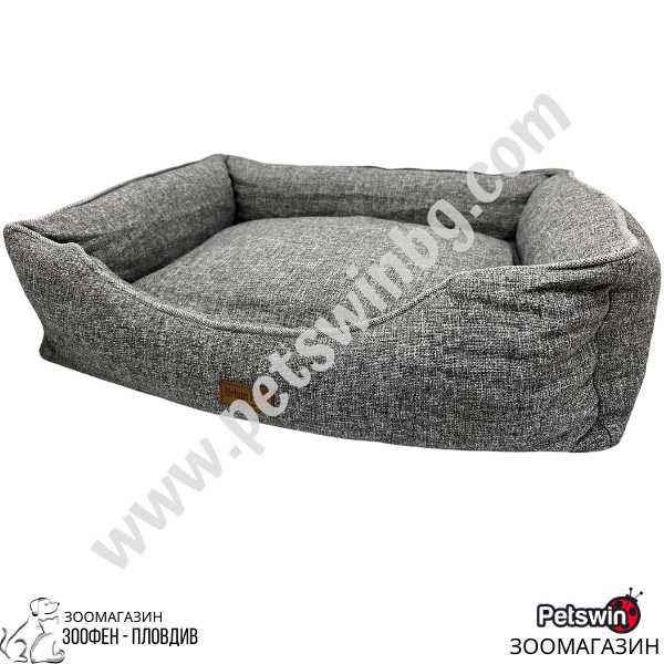 Легло за Куче/Коте - 60см/45см/20см - Сив - Mia Premium - Urban Pets