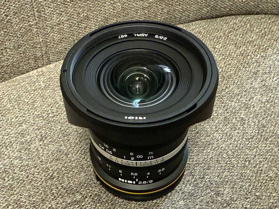 NiSi 9mm f2.8 ASPH Sunstar Sony e-mount