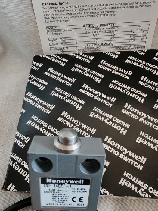 Limitator / Micro switch Honeywell 14CE1-1 Industrial IP66/67 NOU