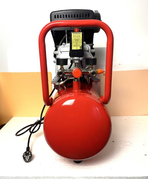 Compresor aer 24L Fischer Germany, 2.3 CP, 8 bar, 220V, 2850 rpm