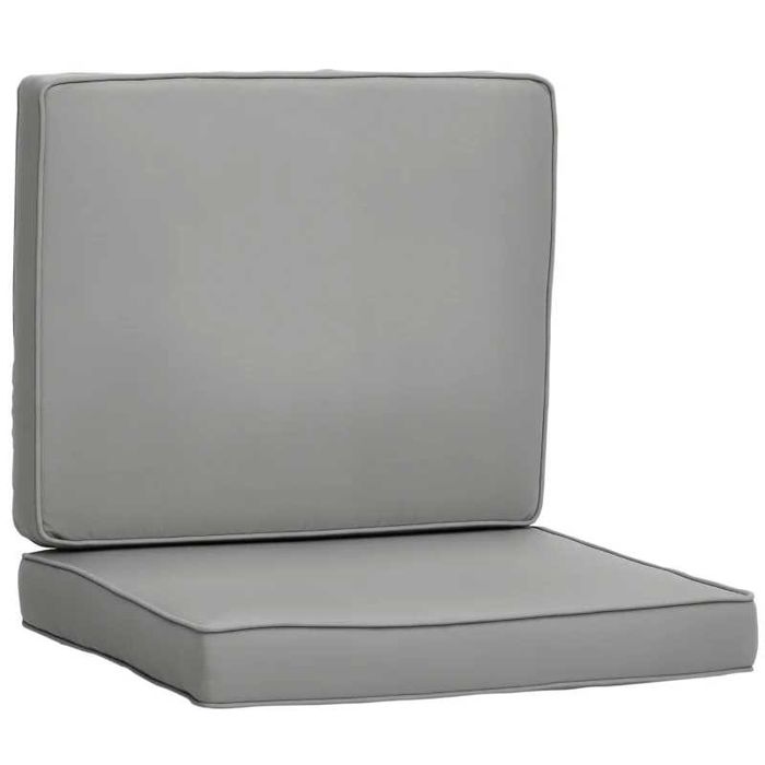 Комплект от 2 възглавници за седалки, 56 x 52 см