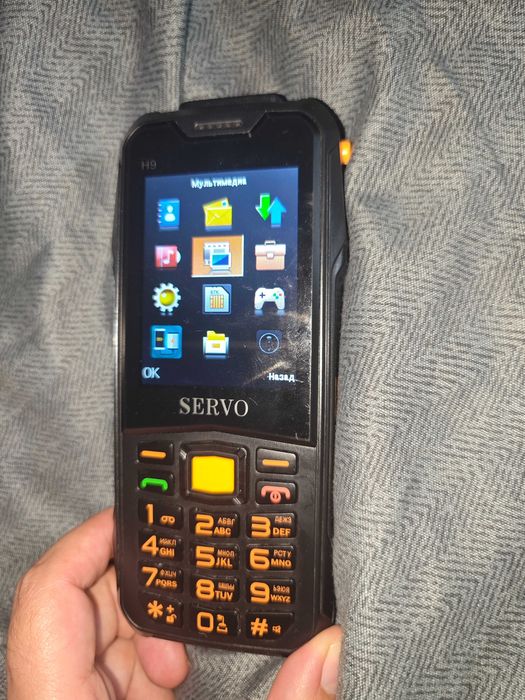 Телефон кнопочный servo h9, 2Сим, станция метро Москва