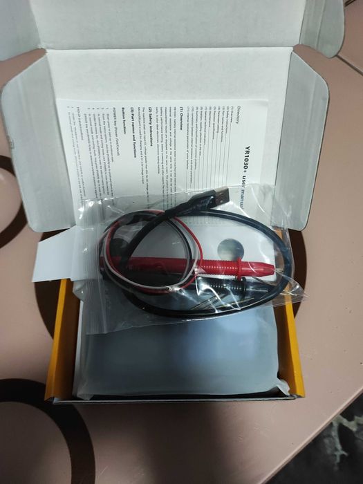 Tester ESR YR1035+ rezistenta interna baterii li-ion, lifepo4, pb-acid