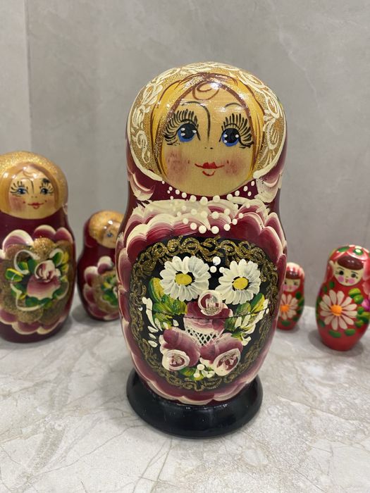 Матрешка деревянная 5-ти кукольная