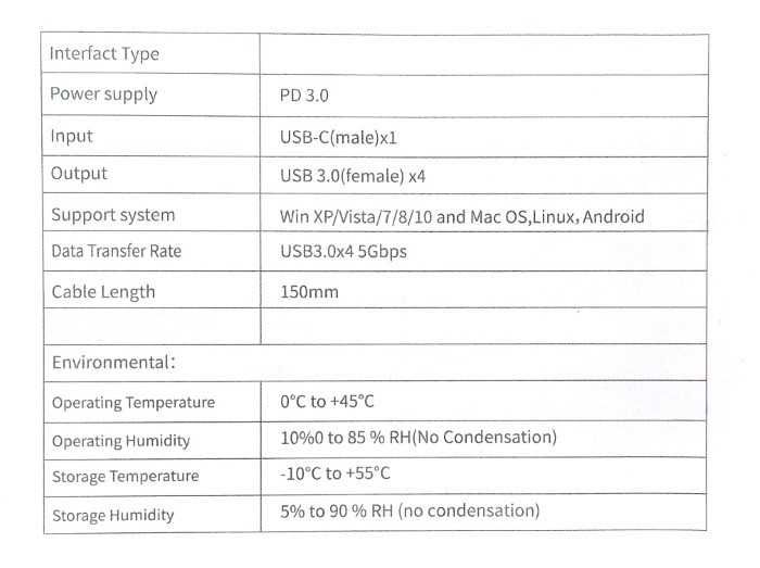 OTN-5116U USB 3.0 4-Port Smart Hub