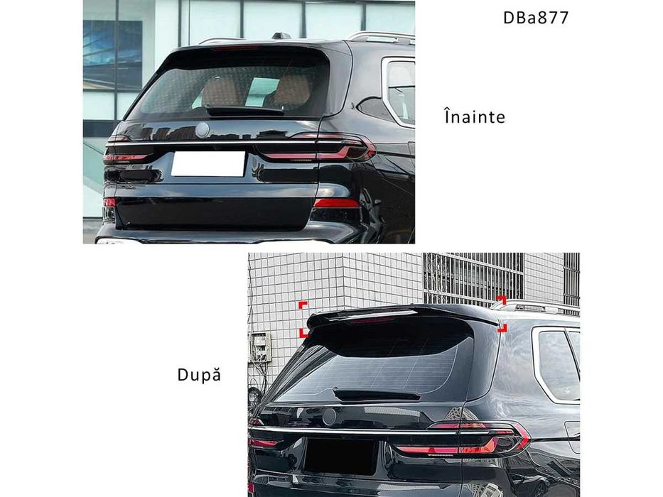 Spoiler spate Tuning pentru portbagaj BMW X7 G07 2019