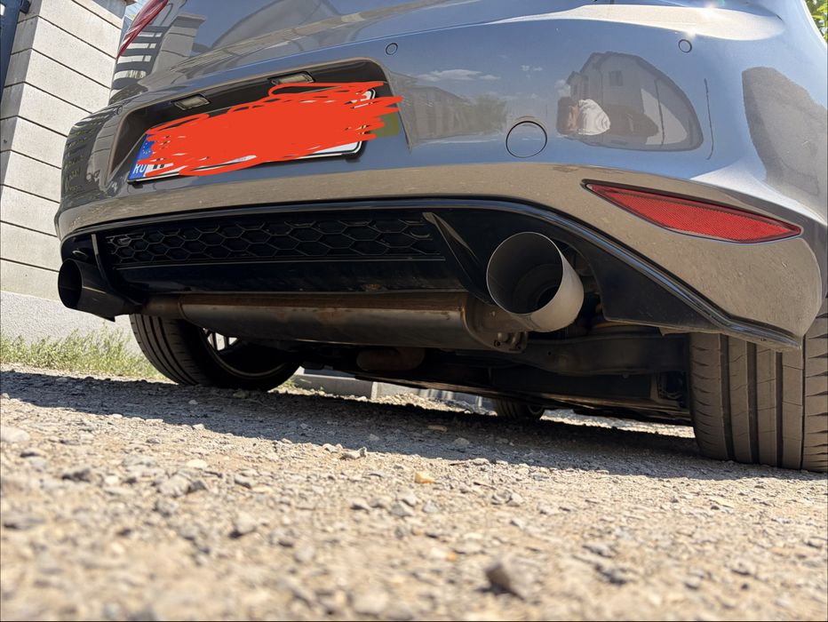 Toba finala Golf VII GTI + difuzor