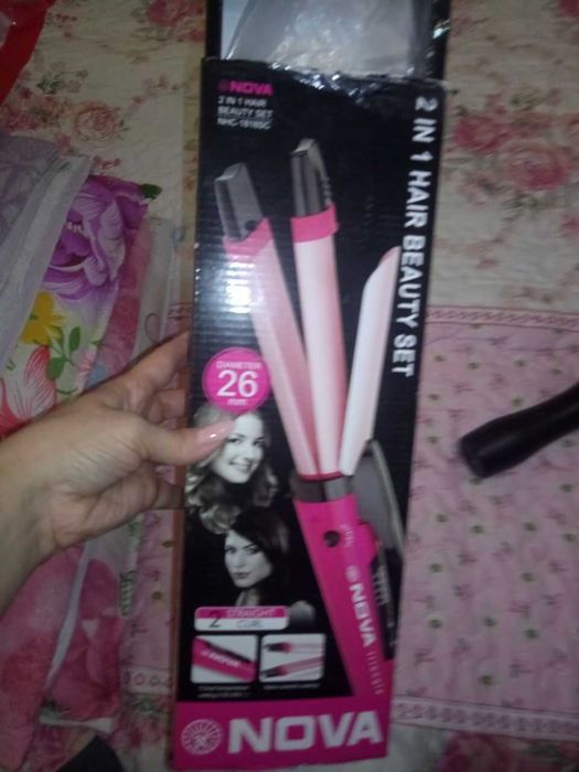 Утюжок -плойка (2в1), гафре, плойка, фены