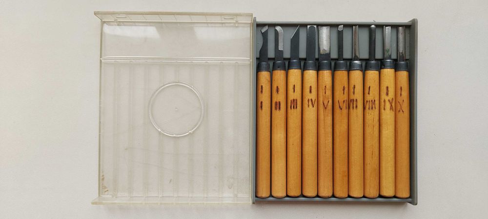 Советский набор штихелей