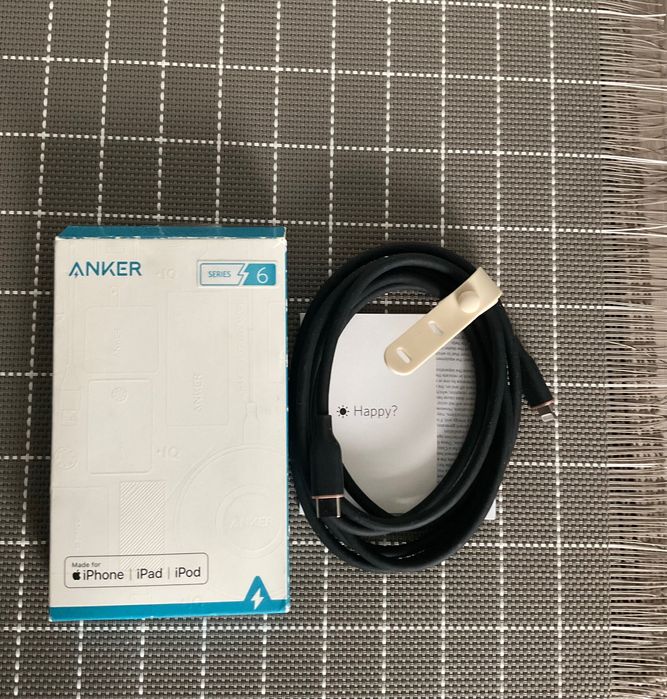 Кабель зарядки PowerLine 3 Anker USB-C with Lightning Connector 1,8 m
