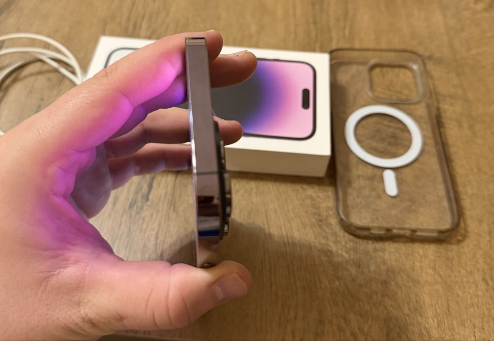 IPhone 14 pro max, purple, 128 GB