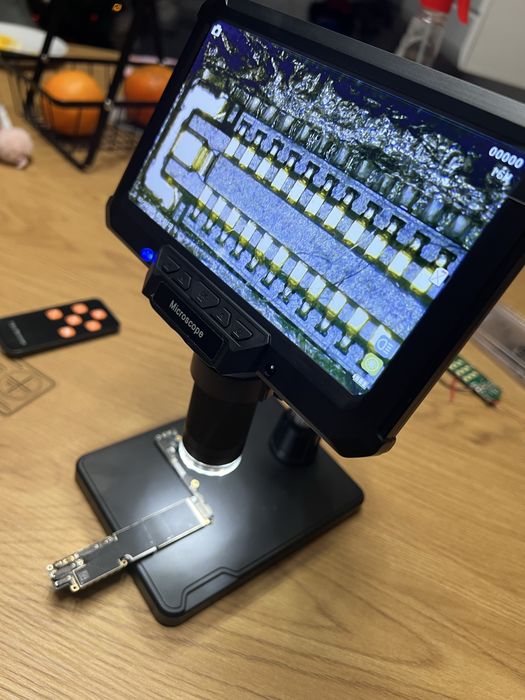 Microscop digital profesional , 7 inch, 16MP, 1080HD, conectare PC