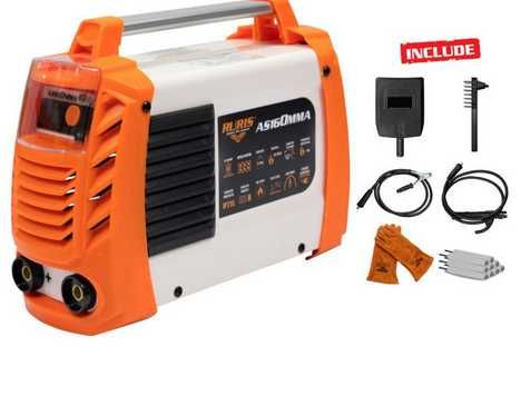 Invertor de sudura Ruris AS160MMA, 20-160 A, 5300 W, 50/60 Hz, 230 V