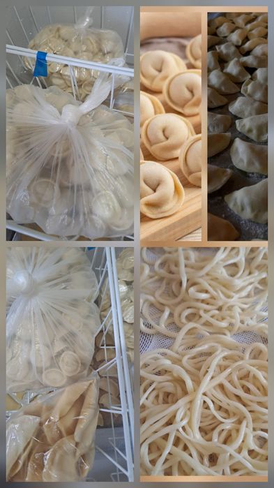 Продам пельмень вареники,тесто лағман