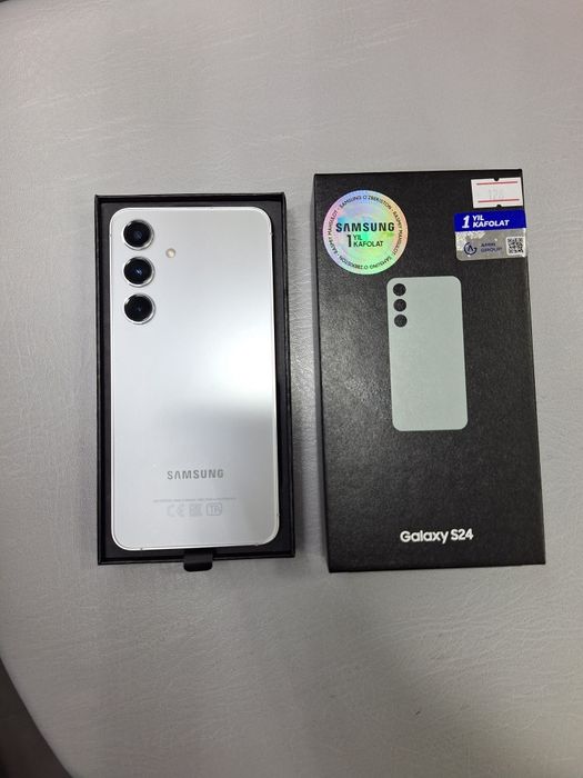 Samsung s24 12/128 1 йил гарантия идеал