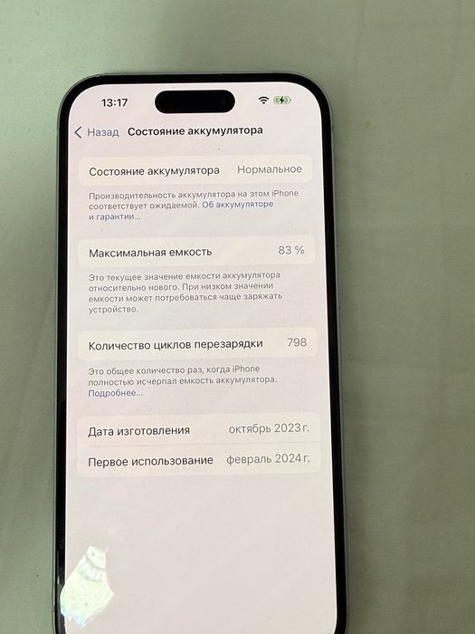 Iphone 15 256 гб б/у