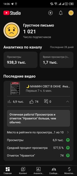 Срочно Продам YouTube канал