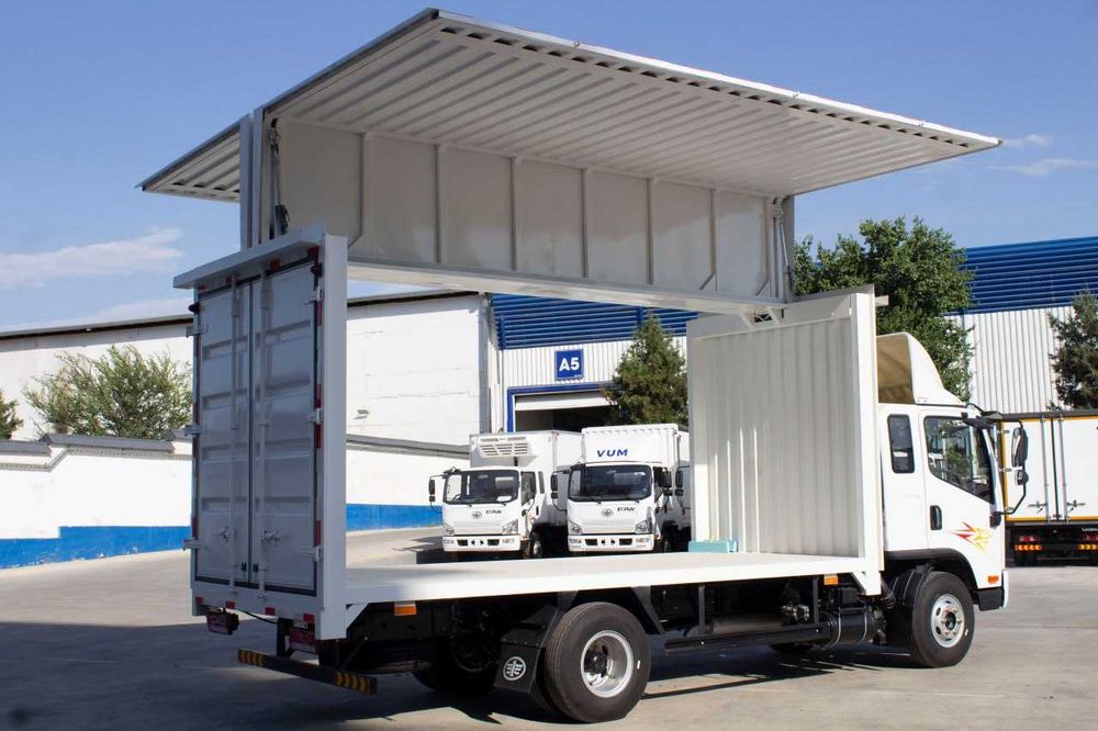 Автофургон бабочка FAW Tiger V [24,6 м³] дизель